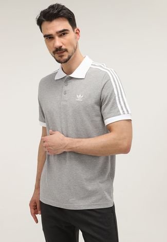 Camisa clearance cinza adidas