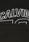 Blusa Cropped Calvin Klein Jeans 78 Preta - Marca Calvin Klein Jeans