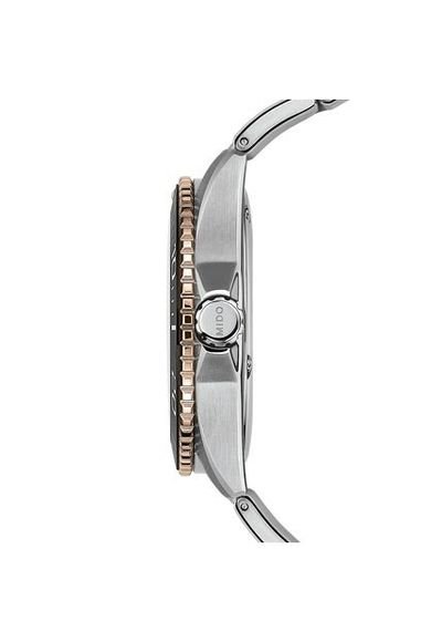 Reloj mido hombre plateado on sale
