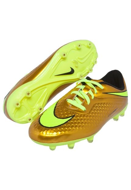 Nike HypervenomX Phelon III IC Indoor Soccer Shoes (Electric Green