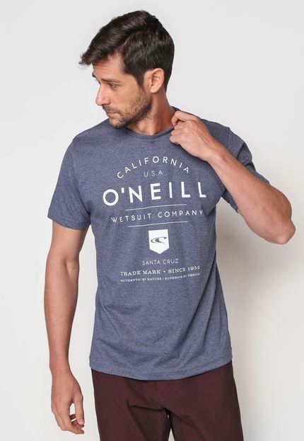 Camiseta O'Neill Lettering Azul - Marca O'Neill