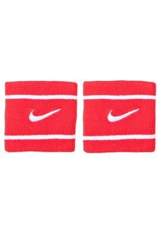 Kit Munhequeira Nike Pequena Dri-Fit Vermelho