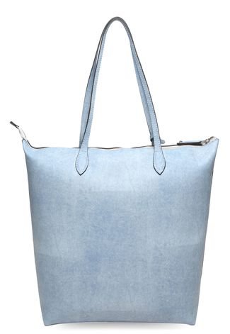 Bolsa Tote Dumond Riscada Azul