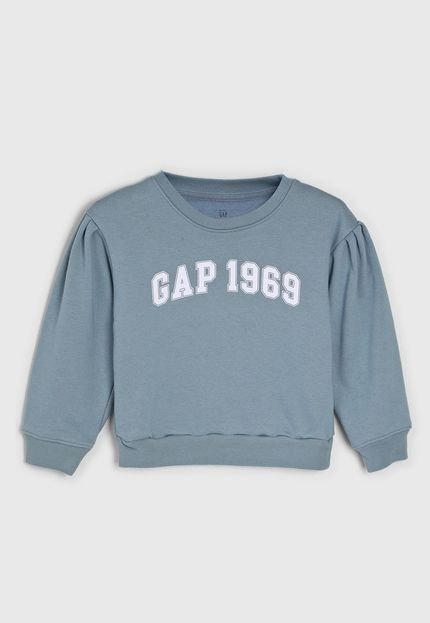 Blusa de Moletom GAP 1969 Azul - Marca GAP
