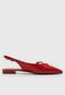 Sapatilha Slingback Vizzano Fivelas Vermelha - Marca Vizzano