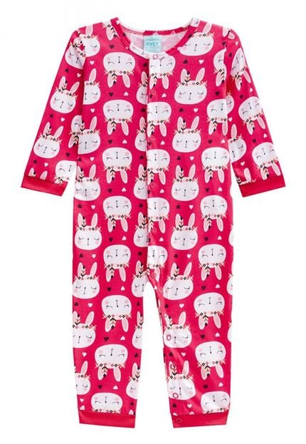 Pijama Infantil Kyly Rosa - Marca Kyly