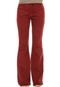 Calça Sarja Calvin Klein Jeans Flare Vermelho - Marca Calvin Klein Jeans