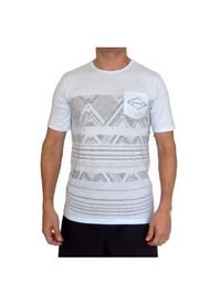 Camiseta Hurley Icon Drifit Prem Shor In-Blanco/Celeste