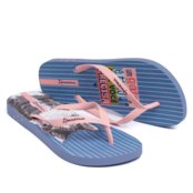 Chinelo Feminino Grendene Ipanema Love Pets Azul/Rosa - Marca Grendene