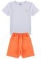 Conjunto Infantil Menino Aplique Neon - Marca VIDA COSTEIRA