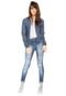 Calça Jeans Mix Jeans Skinny Rasgos Azul - Marca Mix Jeans
