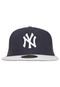 Boné New Era 5950 Mesh Out New York Yankees MLB Azul-Marinho - Marca New Era