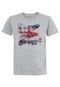 Camiseta M. Officer Flag Cinza - Marca M. Officer