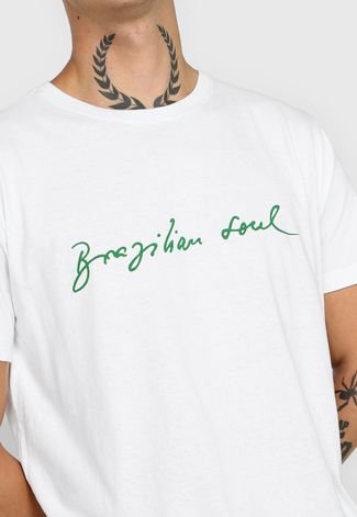 Camiseta Osklen Brazilian Soul Branca