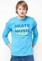 Camiseta Fatal Surf Skate Azul - Marca Fatal Surf
