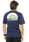 Camiseta Quiksilver Básica Cosmic Sunset Azul - Marca Quiksilver