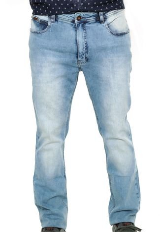 Calça Jeans Globe Slim Denim Azul