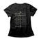 Camiseta Feminina Choose Your Alignment - Preto - Marca Studio Geek 