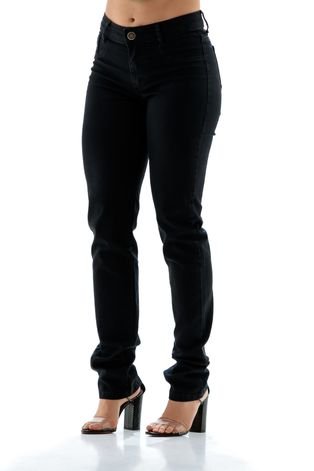 Calça Jeans Feminina Arauto Slim Promocional - 9554 Preto