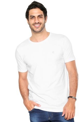 Camiseta Polo Wear Lisa Branca