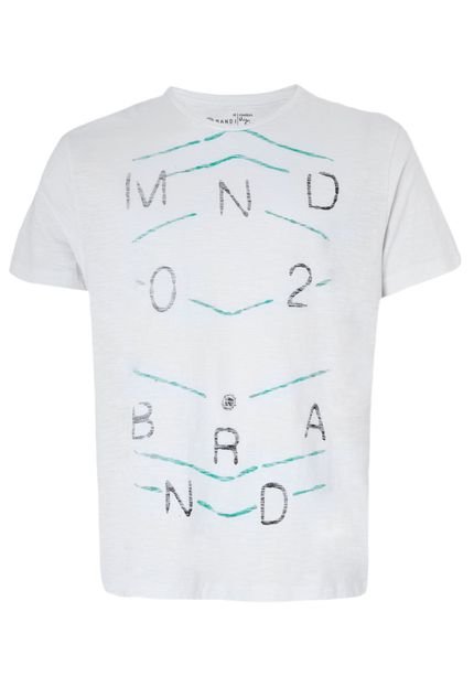 Camiseta Mandi Brand Branca - Marca Mandi