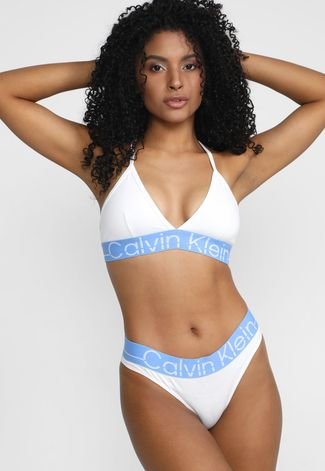 Calvin Klein Underwear Tanga em Branco