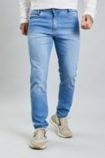 Calça Jeans Slim Fit Masculina Lavagem Clara Lemier Collection - Marca Lemier Jeans