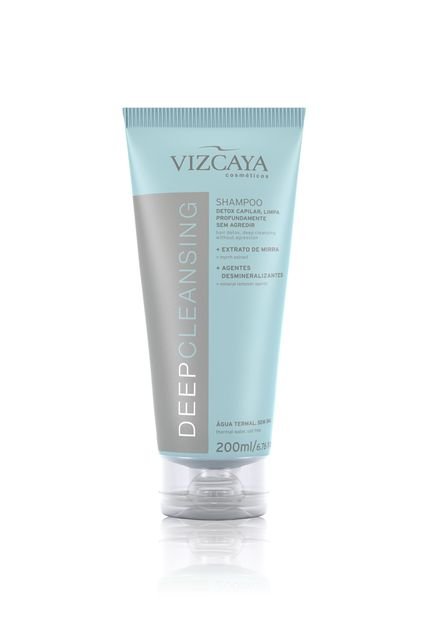Shampoo Deep Cleansing 200ml - Marca Vizcaya