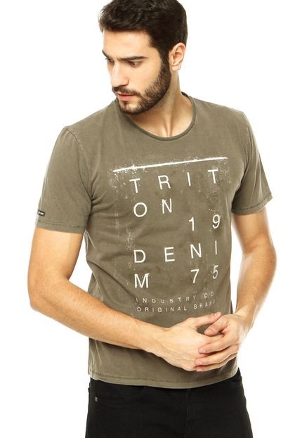 Camiseta Triton Cinza - Marca Triton