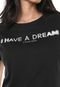 Camiseta Cropped Cavalera Dream Preta - Marca Cavalera