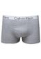 Kit 2pçs Cueca Calvin Klein Boxer Logo Branco/Cinza - Marca Calvin Klein Underwear