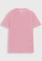 Camiseta Streetwear Prison Float Logo Pink - Marca Prison