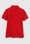 Camisa Polo Malwee Kids Infantil Lisa Vermelha - Marca Malwee Kids