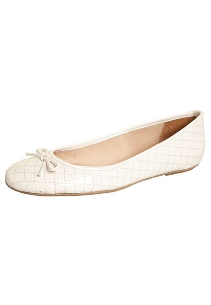 Sapatilha Anna Flynn Charme Off-white - Marca Anna Flynn