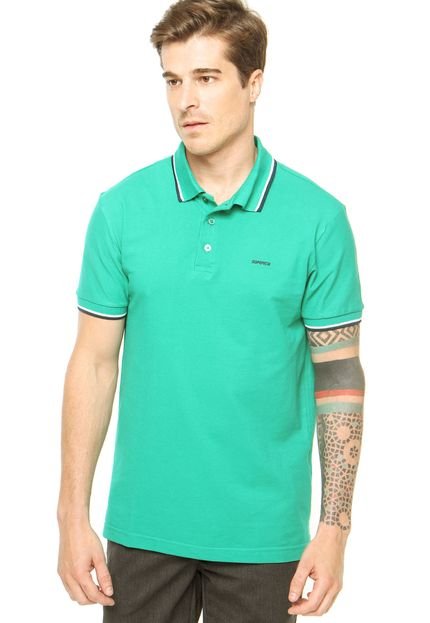 Camisa Polo Sommer Reta Verde - Marca Sommer