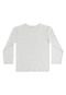 Pijama Longo com Camiseta e Calça em Meia Malha para Meninos Quimby Cinza - Marca Quimby