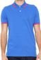 Camisa Polo Tommy Hilfiger Reta Contrast Tipped Azul - Marca Tommy Hilfiger