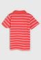 Camisa Polo Malwee Infantil Listrada Rosa - Marca Malwee