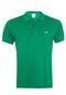 Camisa Polo Logo Verde - Marca Lacoste