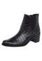 Bota DAFITI SHOES Preta - Marca DAFITI SHOES