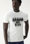 Camiseta Aramis Regular Blurred Off-White - Marca Aramis