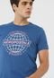 Camiseta Aeropostale Lettering Azul - Marca Aeropostale