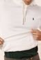 Blusa de Moletom Fechada Polo Ralph Lauren Capuz Branca - Marca Polo Ralph Lauren