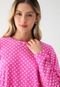 Pijama Malwee Push Pink - Marca Malwee