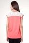 Blusa Pop Touch Renda Laranja - Marca Pop Touch