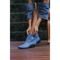 Bota Feminina Jeans Country Calce Fácil Western Pedraria Azul - Marca Via Miss