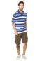 Camisa Polo Tommy Hilfiger Striped Azul - Marca Tommy Hilfiger