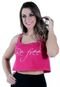 Cropped Shatark Be Free Rosa - Marca Shatark