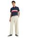 Polo Tommy Hilfiger Masculina Piquet Slim Colourblock Azul Marinho - Marca Tommy Hilfiger