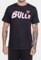 Camiseta NBA Sneakers Chicago Bulls Preta - Marca NBA